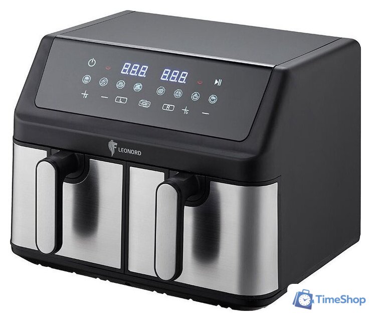 Аэрогриль (аэрофритюрница) Leonord LE-17707 Dual 111224 - Изображение №4 — Интернет-магазин Time-Shop