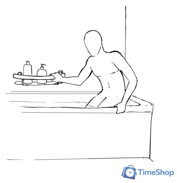 Поручень Deante Vital NIV B41L - Изображение №3 — Интернет-магазин Time-Shop