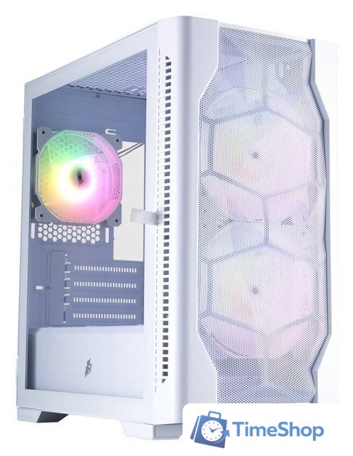 Корпус 1stPlayer D4-M ARGB (белый) - Изображение №1 — Интернет-магазин Time-Shop