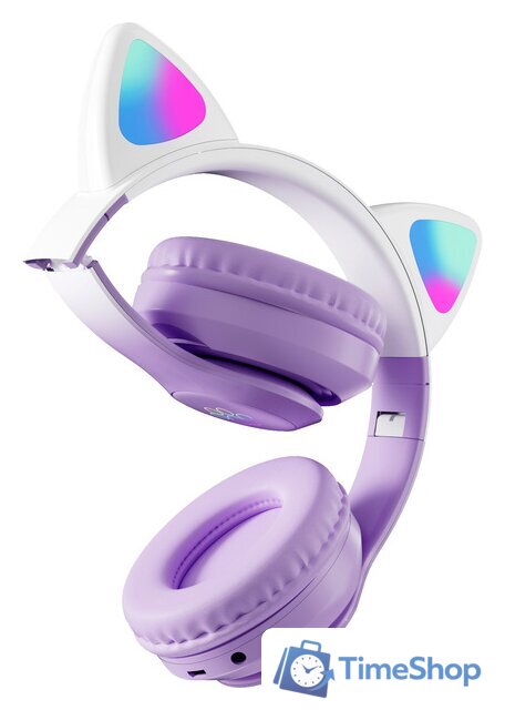 Наушники Miru Cat EP-W10 (сиреневый) - Изображение №5 — Интернет-магазин Time-Shop