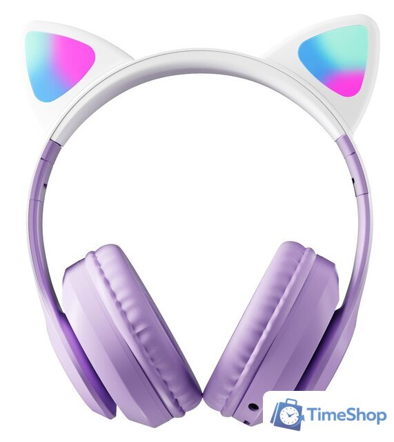 Наушники Miru Cat EP-W10 (сиреневый) - Изображение №3 — Интернет-магазин Time-Shop
