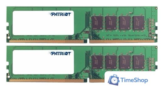 Оперативная память Patriot Signature Line 2x8GB DDR4 PC4-21300 PSD416G2666K - Изображение №1 — Интернет-магазин Time-Shop