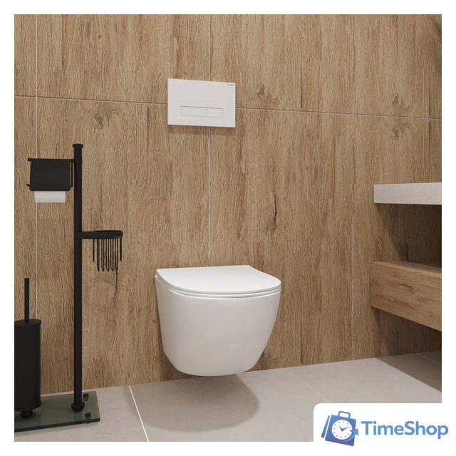 Унитаз подвесной Lauter Sulzdorf + TECE Kit 9400413 (белый с микролифтом) - Изображение №14 — Интернет-магазин Time-Shop