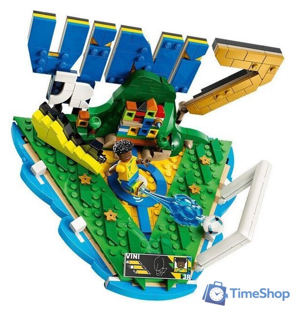Конструктор LEGO Editions 43027 Винисиус Жуниор – лучшие моменты футбольного матча - Изображение №4 — Интернет-магазин Time-Shop