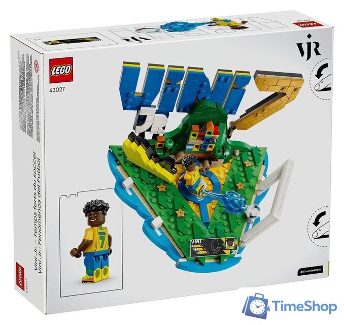 Конструктор LEGO Editions 43027 Винисиус Жуниор – лучшие моменты футбольного матча - Изображение №12 — Интернет-магазин Time-Shop