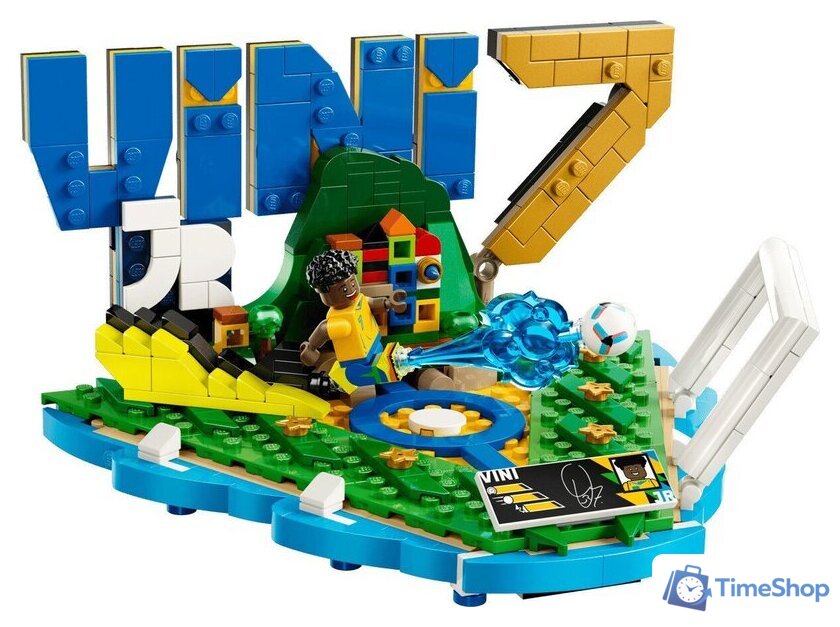 Конструктор LEGO Editions 43027 Винисиус Жуниор – лучшие моменты футбольного матча - Изображение №2 — Интернет-магазин Time-Shop