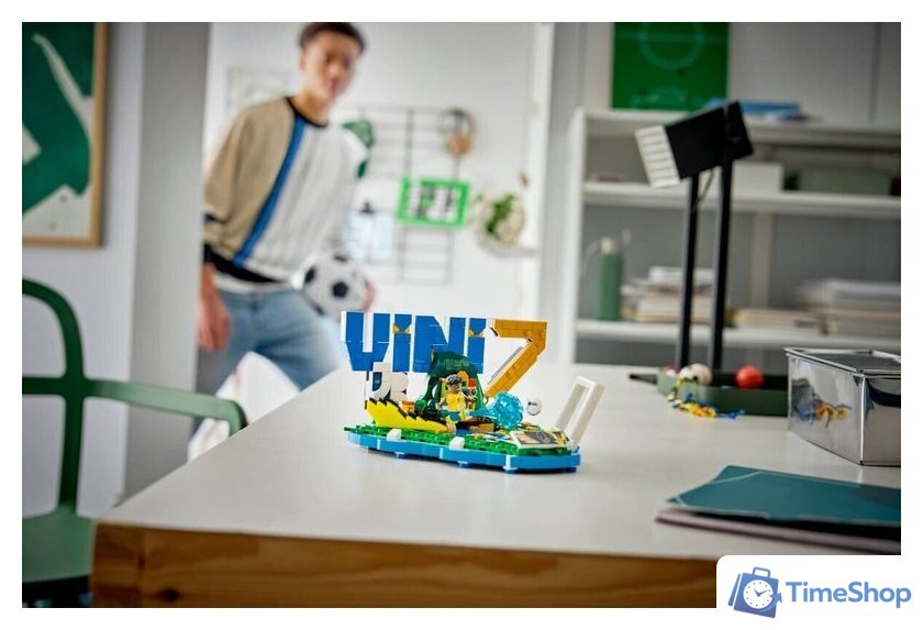 Конструктор LEGO Editions 43027 Винисиус Жуниор – лучшие моменты футбольного матча - Изображение №6 — Интернет-магазин Time-Shop