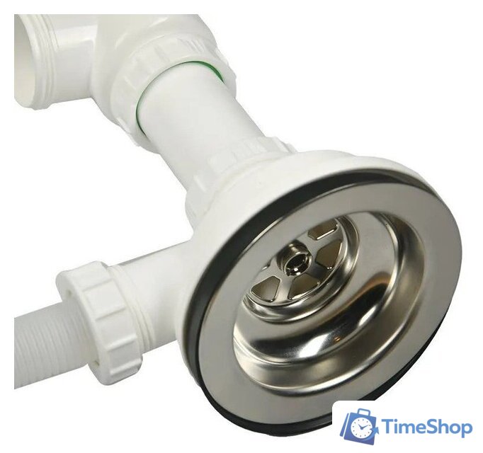 Кухонная мойка Wisent WB27-10 (с сифоном GER013) - Изображение №9 — Интернет-магазин Time-Shop