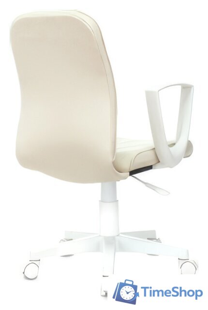 Офисное кресло Бюрократ CH-W327 (слоновая кость OR-10/белый) - Изображение №4 — Интернет-магазин Time-Shop