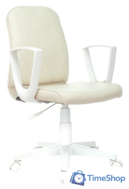 Офисное кресло Бюрократ CH-W327 (слоновая кость OR-10/белый) - Изображение №1 — Интернет-магазин Time-Shop
