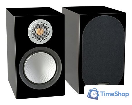 Полочная акустика Monitor Audio Silver 50 (черный глянец) - Изображение №1 — Интернет-магазин Time-Shop
