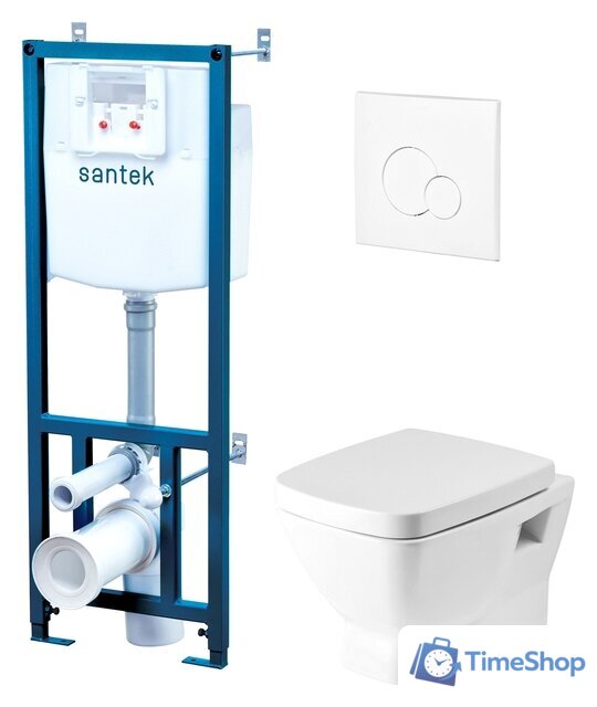 Унитаз подвесной Santek Нео Пэк 1.WH30.2.463 - Изображение №1 — Интернет-магазин Time-Shop