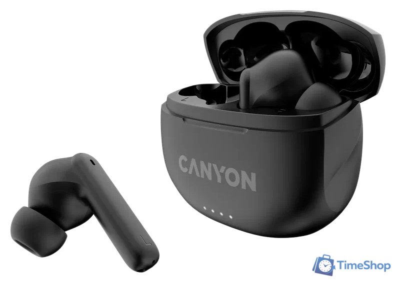 Наушники Canyon TWS-8 (черный) - Изображение №1 — Интернет-магазин Time-Shop