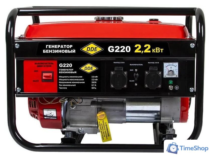 Бензиновый генератор DDE G220 - Изображение №3 — Интернет-магазин Time-Shop