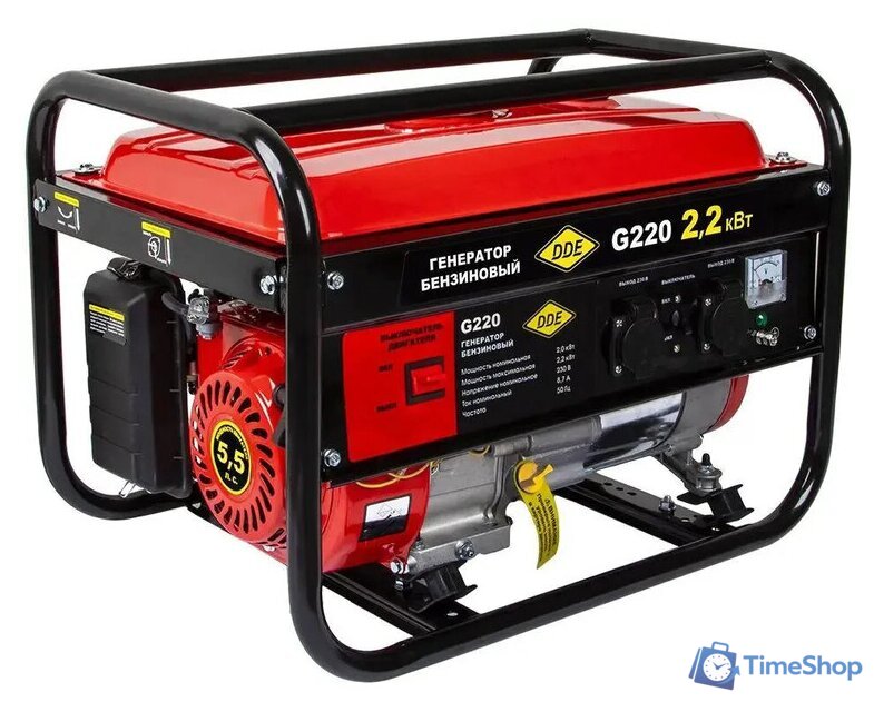Бензиновый генератор DDE G220 - Изображение №1 — Интернет-магазин Time-Shop