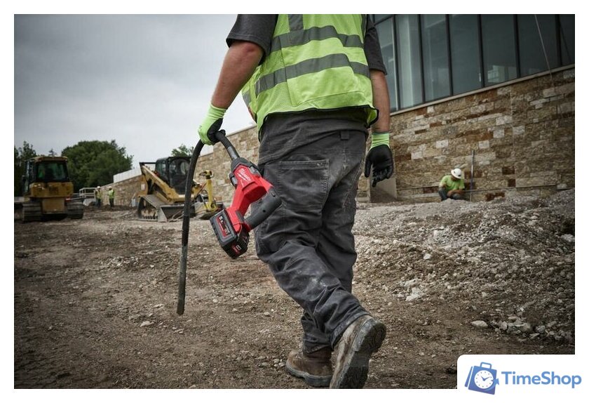 Вибратор глубинный Milwaukee M18 FUEL M18FCVN12-551 4933479597 (с 1-им АКБ) - Изображение №9 — Интернет-магазин Time-Shop