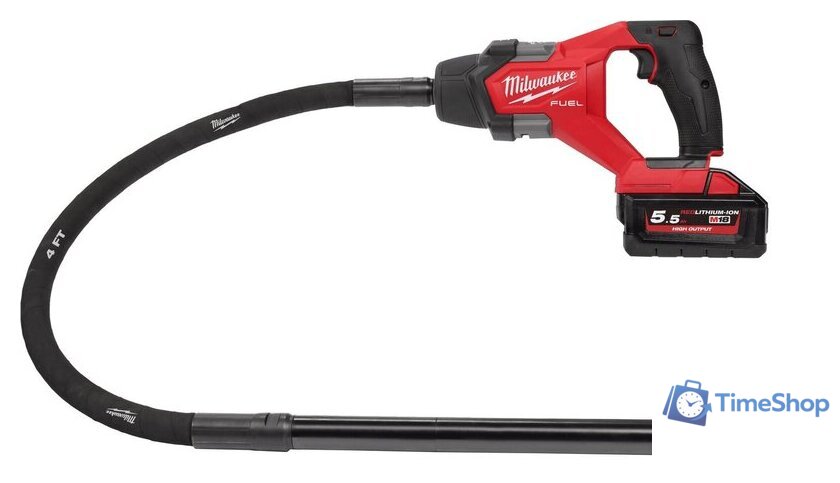 Вибратор глубинный Milwaukee M18 FUEL M18FCVN12-551 4933479597 (с 1-им АКБ) - Изображение №1 — Интернет-магазин Time-Shop
