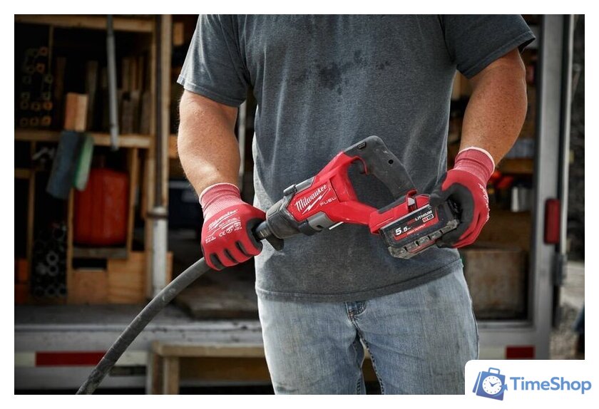 Вибратор глубинный Milwaukee M18 FUEL M18FCVN12-551 4933479597 (с 1-им АКБ) - Изображение №7 — Интернет-магазин Time-Shop