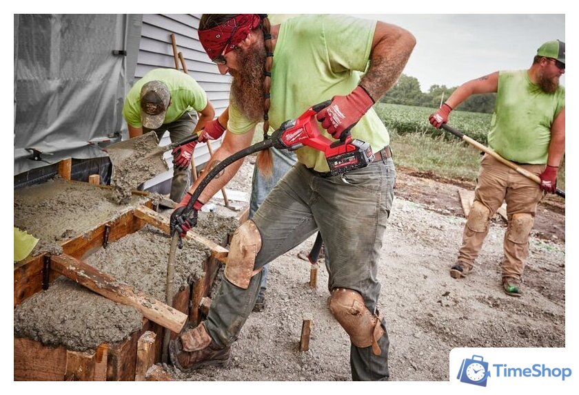 Вибратор глубинный Milwaukee M18 FUEL M18FCVN12-551 4933479597 (с 1-им АКБ) - Изображение №11 — Интернет-магазин Time-Shop