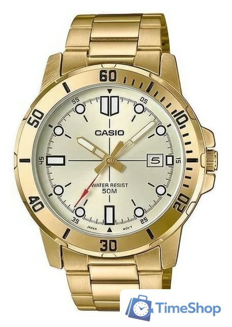 Наручные часы Casio MTP-VD01G-9E - Изображение №1 — Интернет-магазин Time-Shop