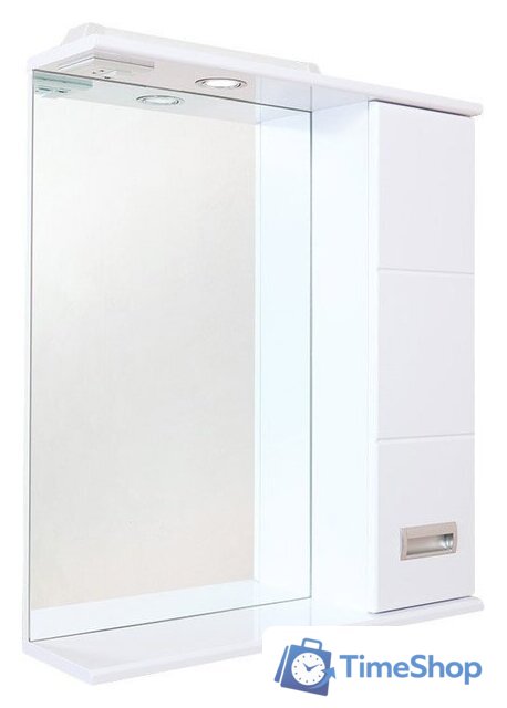  Onika Шкаф с зеркалом Балтика 58.01 правый (белый) [205815] - Изображение №1 — Интернет-магазин Time-Shop