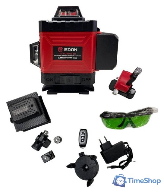 Лазерный нивелир Edon Профи CLL 4D/40FW SET 29780 - Изображение №1 — Интернет-магазин Time-Shop