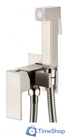 Гигиенический душ Grocenberg GB002 (никель) - Изображение №3 — Интернет-магазин Time-Shop