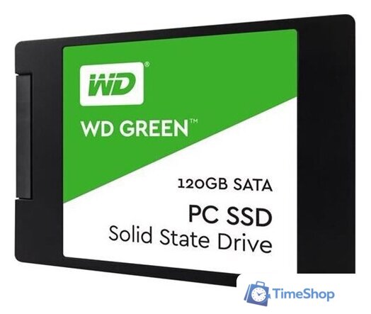 SSD WD Green 120GB WDS120G2G0A - Изображение №2 — Интернет-магазин Time-Shop