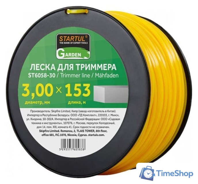Леска для триммера Startul ST6058-30 - Изображение №1 — Интернет-магазин Time-Shop