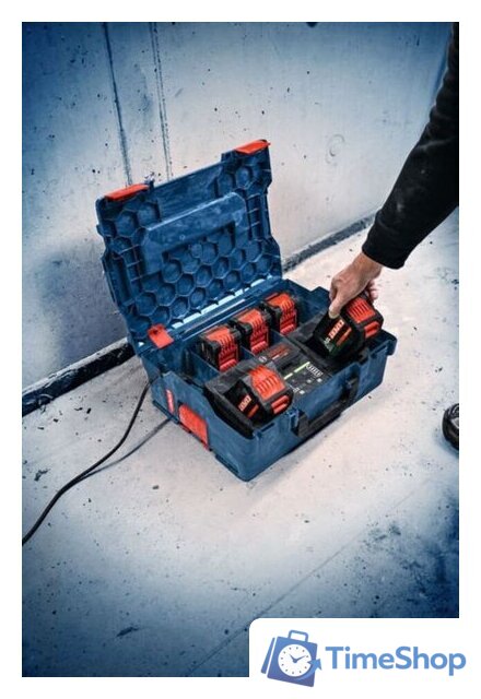 Зарядное устройство Bosch EXAL18V2-320 1600A02YG5 (18В + кейс) - Изображение №6 — Интернет-магазин Time-Shop