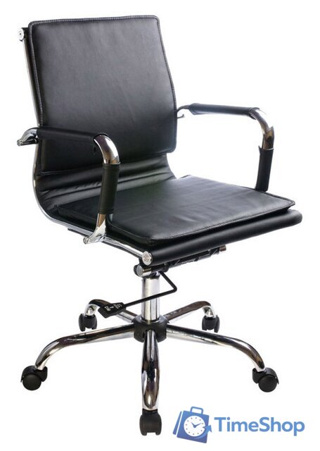 Офисное кресло Бюрократ CH-993-Low/Black - Изображение №1 — Интернет-магазин Time-Shop