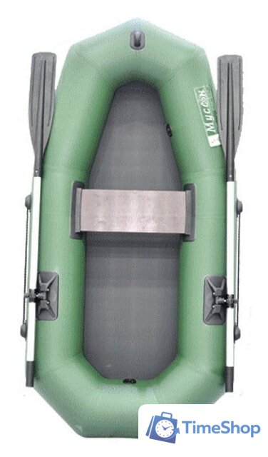 Гребная лодка Муссон R-195 (зеленый) - Изображение №1 — Интернет-магазин Time-Shop