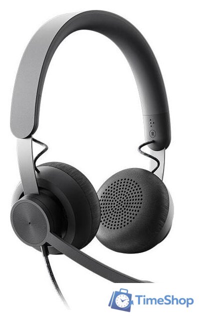 Офисная гарнитура Logitech Zone Wired MS - Изображение №1 — Интернет-магазин Time-Shop