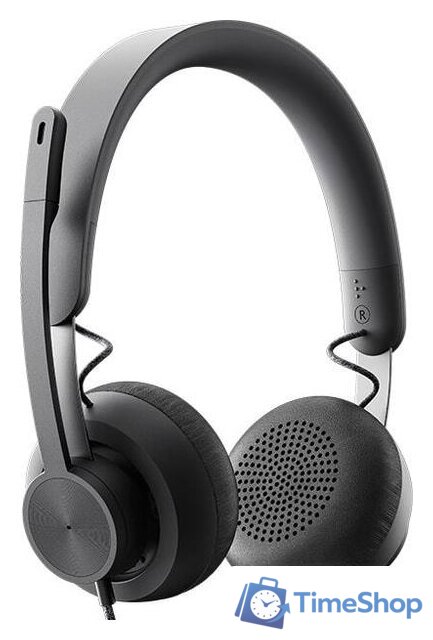 Офисная гарнитура Logitech Zone Wired MS - Изображение №2 — Интернет-магазин Time-Shop