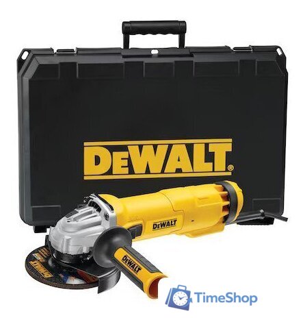 Угловая шлифмашина DeWalt DWE4237K (кейс) - Изображение №1 — Интернет-магазин Time-Shop