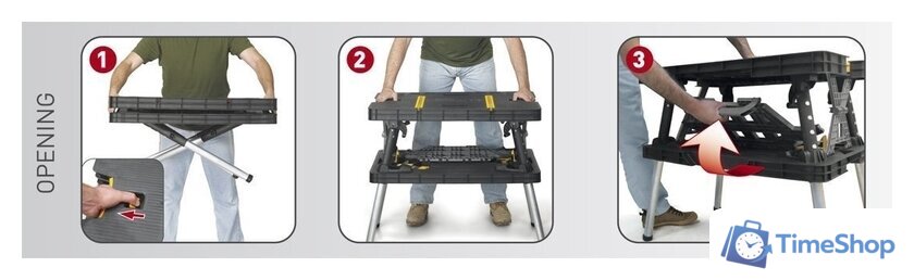 Верстак Keter 17182239 - Изображение №2 — Интернет-магазин Time-Shop