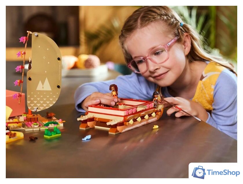 Конструктор LEGO Disney Princess 43270 Моана: приключение на каноэ - Изображение №8 — Интернет-магазин Time-Shop