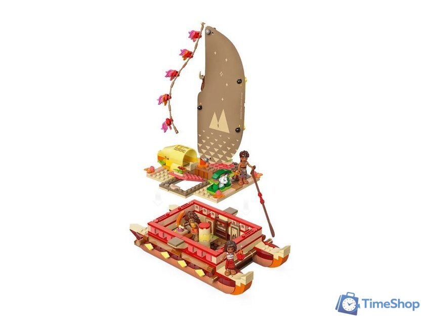 Конструктор LEGO Disney Princess 43270 Моана: приключение на каноэ - Изображение №6 — Интернет-магазин Time-Shop
