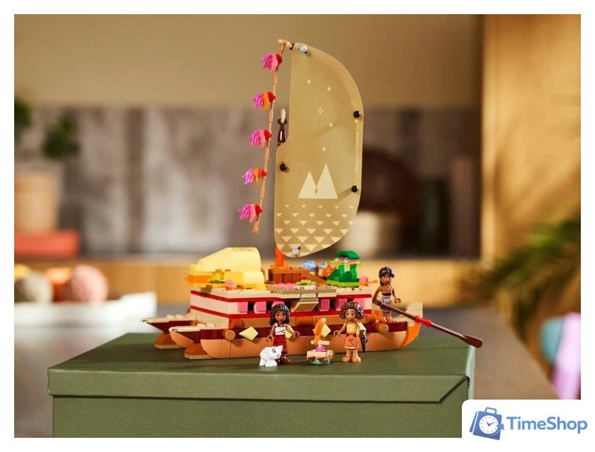 Конструктор LEGO Disney Princess 43270 Моана: приключение на каноэ - Изображение №7 — Интернет-магазин Time-Shop