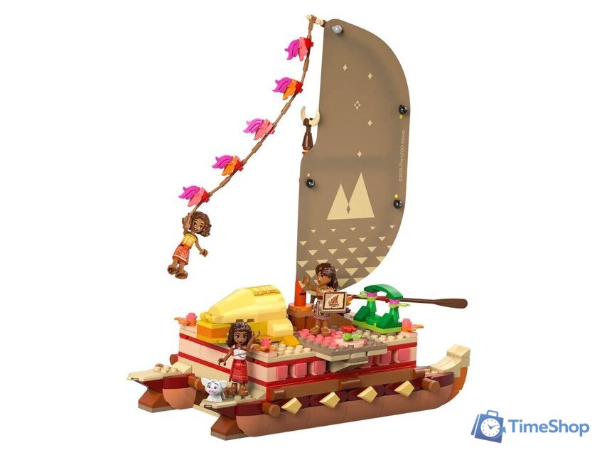 Конструктор LEGO Disney Princess 43270 Моана: приключение на каноэ - Изображение №4 — Интернет-магазин Time-Shop