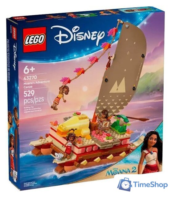 Конструктор LEGO Disney Princess 43270 Моана: приключение на каноэ - Изображение №1 — Интернет-магазин Time-Shop