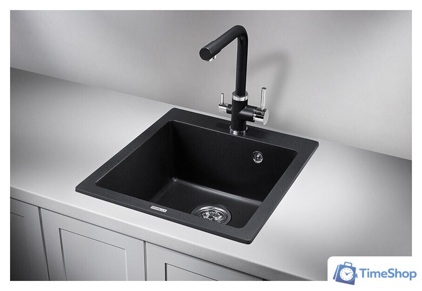 Кухонная мойка Granula GR-4651 (черный) - Изображение №2 — Интернет-магазин Time-Shop