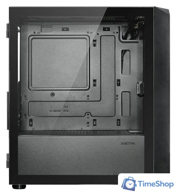 Корпус XASTRA A303M 3ARGB-C6 (черный) - Изображение №4 — Интернет-магазин Time-Shop