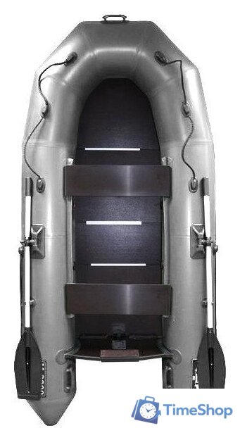 Моторно-гребная лодка Муссон 2800 СК (серый) - Изображение №1 — Интернет-магазин Time-Shop