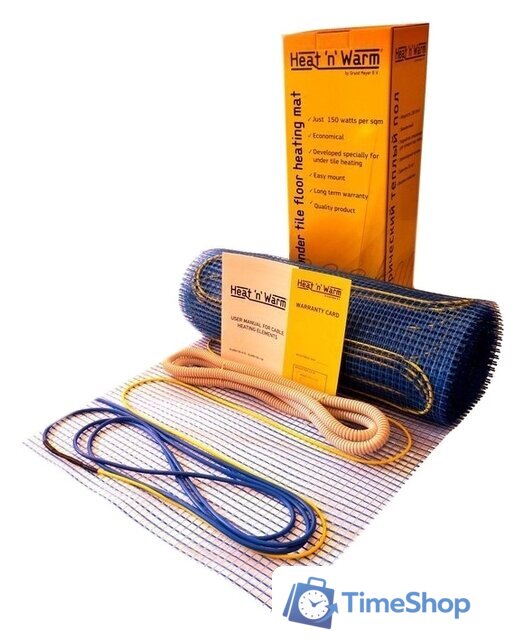 Нагревательный мат Heat'n'Warm EcoNG150-065 6.5 кв.м. 975 Вт - Изображение №1 — Интернет-магазин Time-Shop
