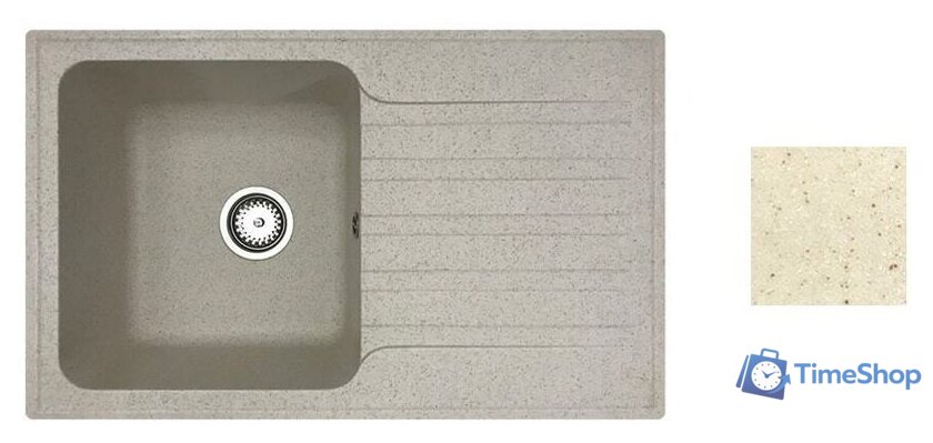 Кухонная мойка БелЭворс Styl R (бежевый) - Изображение №1 — Интернет-магазин Time-Shop
