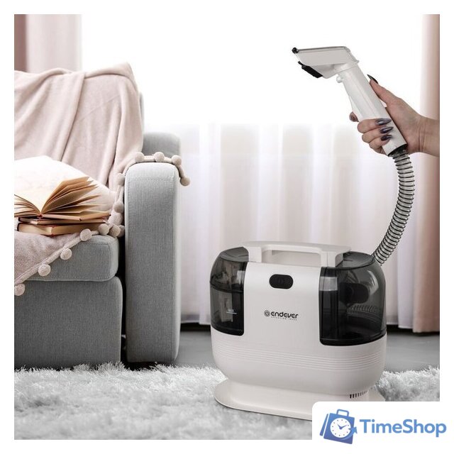 Пылесос Endever SkyClean VC-100 (белый/черный) - Изображение №2 — Интернет-магазин Time-Shop