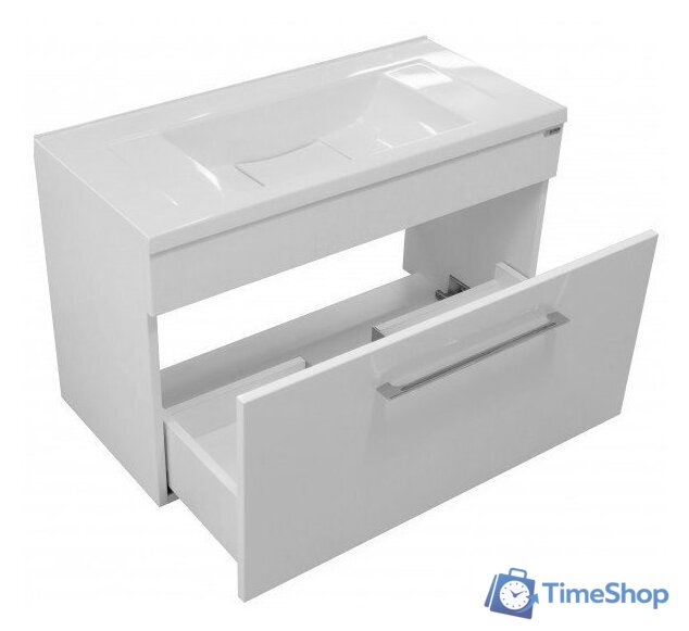  Эстет Тумба под умывальник Elin 800х370 1 ящик - Изображение №2 — Интернет-магазин Time-Shop