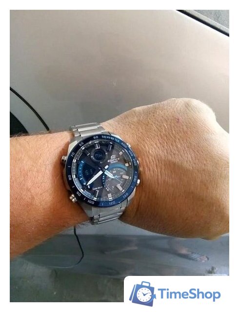 Наручные часы Casio Edifice ECB-900DB-1B - Изображение №4 — Интернет-магазин Time-Shop