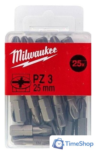 Набор бит Milwaukee 4932399591 (25 предметов) - Изображение №1 — Интернет-магазин Time-Shop